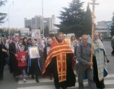 Верующие прошли в молитвенном Крестном ходе вокруг Ужгорода