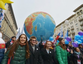 Около 80 тысяч человек вышли на марш «Мы едины!» в Москве
