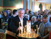 Президент Молдовы назвал Православие одной из опор своей политики