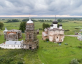 РЕСТАВРАТОРЫ ВОССТАНОВЯТ ТРОИЦКИЙ СОБОР КЛОПСКОГО МОНАСТЫРЯ