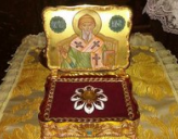 пребывания ковчега со святыми мощами святителя Спиридона Тримифунтского