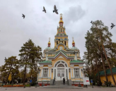 В Алматы продавали половики с изображением кафедрального собора РПЦ