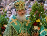 В день Святой Троицы Патриарх совершил литургию в Троице-Сергиевой лавре