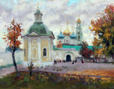 Сергиев Посад в Петербурге: выставка живописи