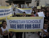 В Назарете прошла демонстрация в поддержку христианских школ