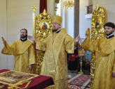 Праздничная Божественная литургия в Свято-Лукинском храме