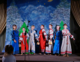 Рождественское представление детской воскресной школы Лавры 