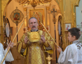 Владыко Димитрий совершил Божественную Литургию в Спасском соборе