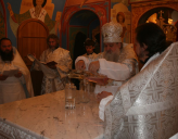Освящение надвратного храма в Борисоглебском мужском монастыре